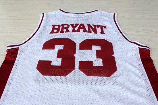 Camiseta Lower Merion Kobe Bryant #33 Blanco